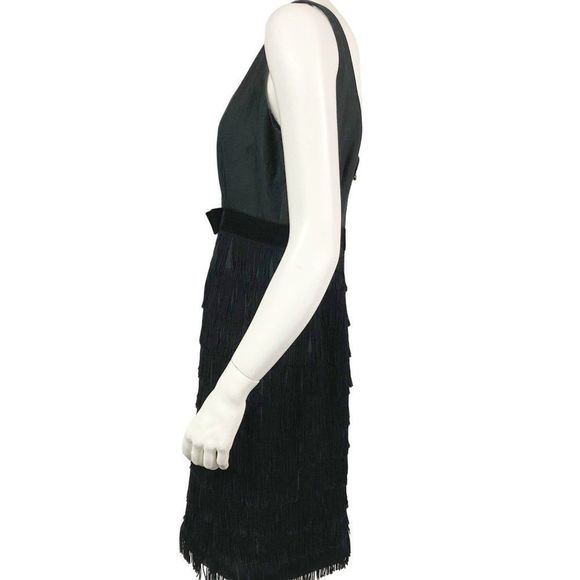 Kate Spade Retro Fringe Dress 1960s Christmas Cocktail Party Holidays - Picture 5 of 12